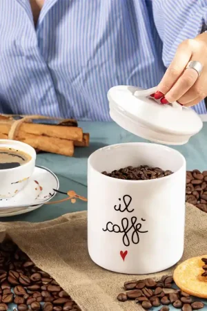 Compra Adesso Simple Day Barattolo in gres il caffè 17 cm