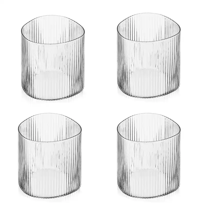 Ichendorf Milano Shibui Set 4 Bicchieri Tumbler 39 cl Reso Gratuito