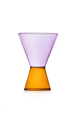 Bestseller Ichendorf Milano Travasi Bicchiere Ambra Lilla 25 cl