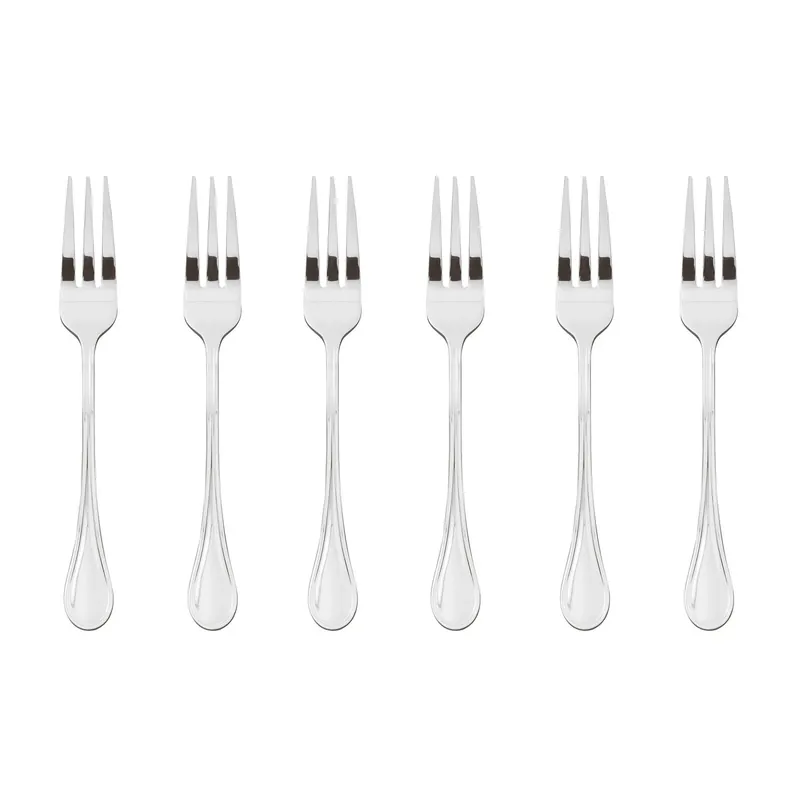 Sambonet Set 6 pz Forchettine Dolce Royal Confezione Regalo Acciaio Inox Miglior Prezzo