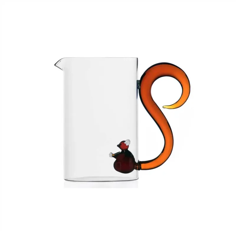 Ichendorf Milano Animal Farm Brocca Coda di Scoiattolo in Vetro Borosilicato Super Prezzo