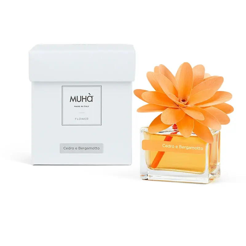 Muhà Profumatore D‘Ambiente Flower Diffuser Cedro e Bergamotto 30ml Miglior Prezzo