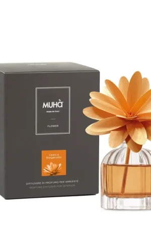 Muhà Profumatore D‘Ambiente Flower Diffuser Cedro e Bergamotto 60ml Solo Oggi