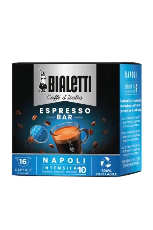 Bialetti Box 16 Capsule Caffè Napoli Reso Gratuito
