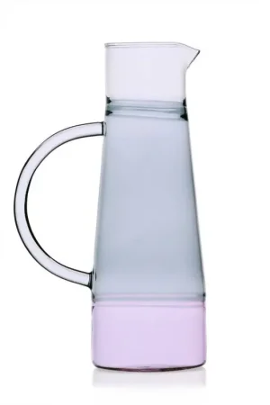 Di Tendenza Ichendorf Milano Caipirinha Brocca in Vetro Borosilicato H28 cm