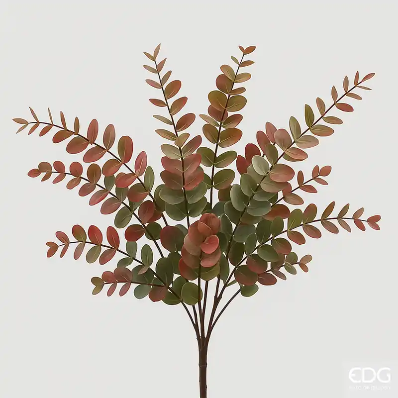 EDG Enzo De Gasperi Cespuglio Artificiale di Eucalipto H50 cm Quantità Limitata