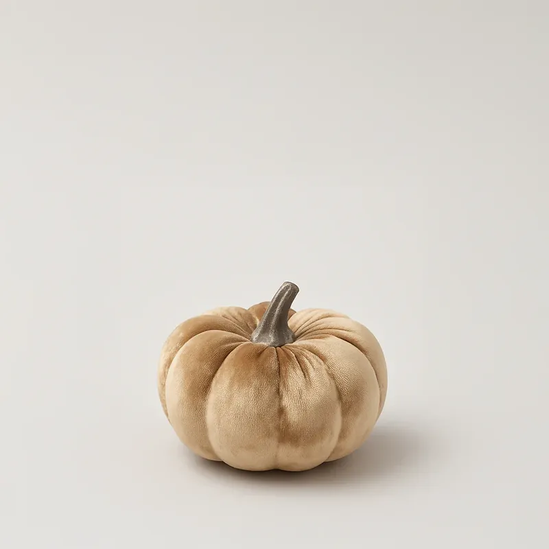 Esclusivo EDG Enzo De Gasperi Decoro Zucca Velvet H8,5 cm