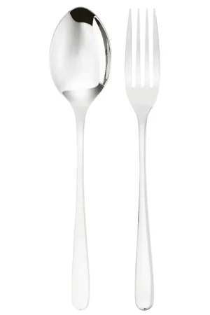 Sambonet Set 2 Posate Servire Taste in Acciaio Inox Popolare