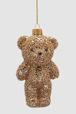 Ultime Pezzi EDG Enzo de Gasperi Decorazione Orsacchiotto Pendente Oro H 14 cm
