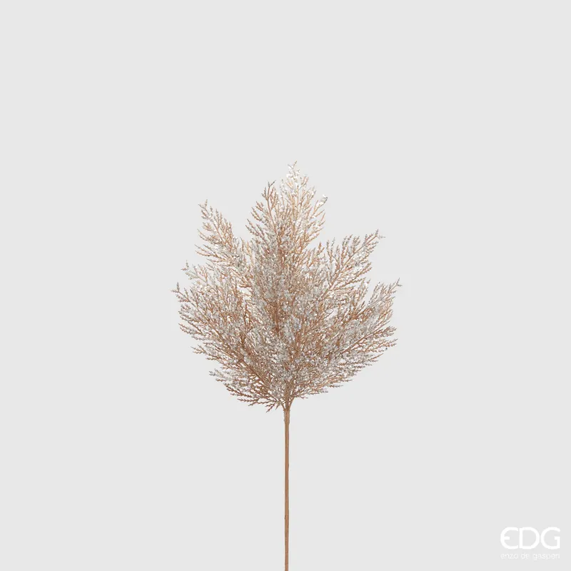 EDG Enzo de Gasperi Ramo Artificiale Cedro Glitter Oro H69 cm Promozione