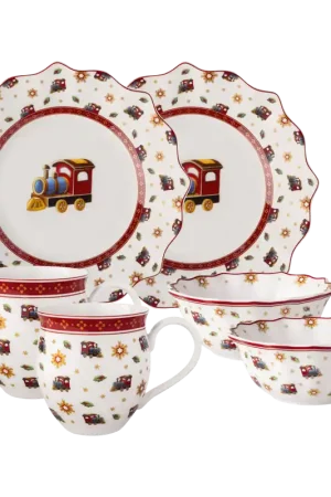 Novità Villeroy & Boch Toy‘s Delight Set da Colazione Locomotiva in Porcellana
