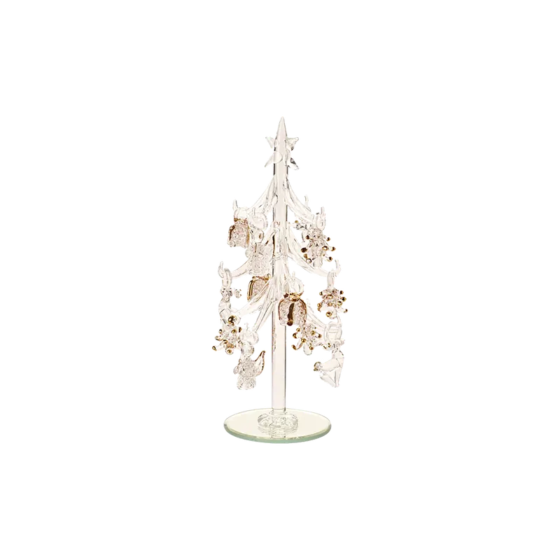 Promo Stagionale Villeroy & Boch Winter Collage Accessories Albero con Decori in Vetro