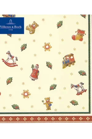 Villeroy & Boch Winter Specials Tovaglioli Toys 33x33 cm 20 Pezzi Offerta Speciale