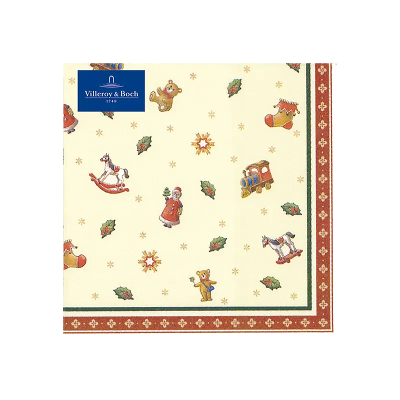 Occasione Imperdibile Villeroy & Boch Winter Specials Tovaglioli Toys 25x25 cm 20 Pezzi