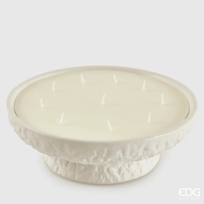 Acquista Ora EDG Enzo De Gasperi Candela Concrete con Profumo Bianca D23,5 cm