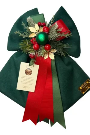 Promozione Madame Fioccò Addobbo per Albero Fiocco Circus H30 cm