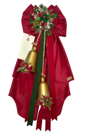 Quantità Limitata Madame Fioccò Fiocco Natalizio Special Melodie di Natale 80 cm
