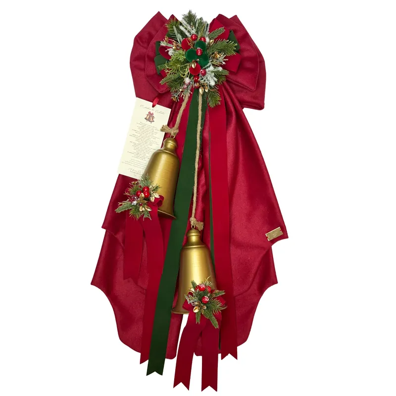 Quantità Limitata Madame Fioccò Fiocco Natalizio Special Melodie di Natale 80 cm