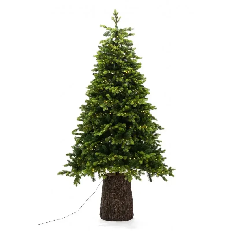 Acquista Ora Offerta Albero di Natale con Tronco e 1450 Microled H240 D145 cm