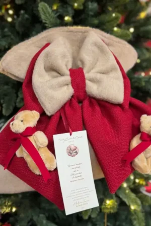 Madame Fioccò Fiocco Natalizio Sacco delle Dolcezze Teddy Cuore di Coccola Ultimissimo Modello