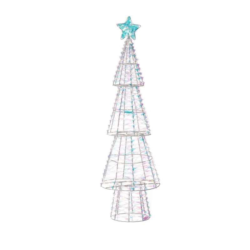 L‘Oca Nera Foresta di Ghiaccio Decoro Luminoso Albero 400 Led Compra Online