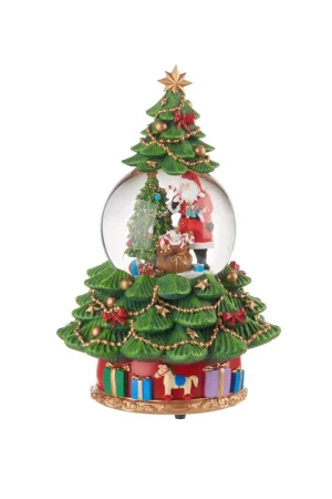 Subito Disponibile L‘Oca Nera Allegre Melodie Sfera Acqua Carillon Albero di Natale
