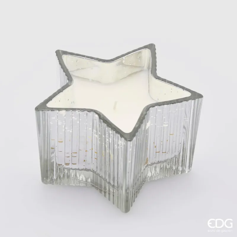 EDG Enzo De Gasperi Candela Stella Bianca H8 cm Promo Stagionale