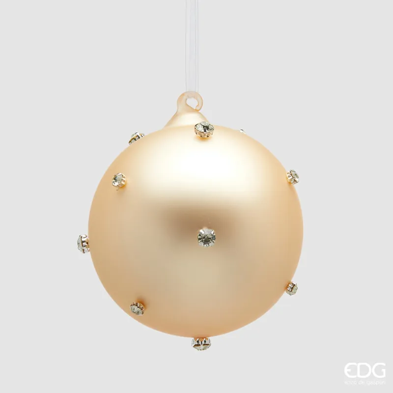 A Buon Prezzo EDG Enzo De Gasperi Pallina di Natale Diamond Oro D12 cm