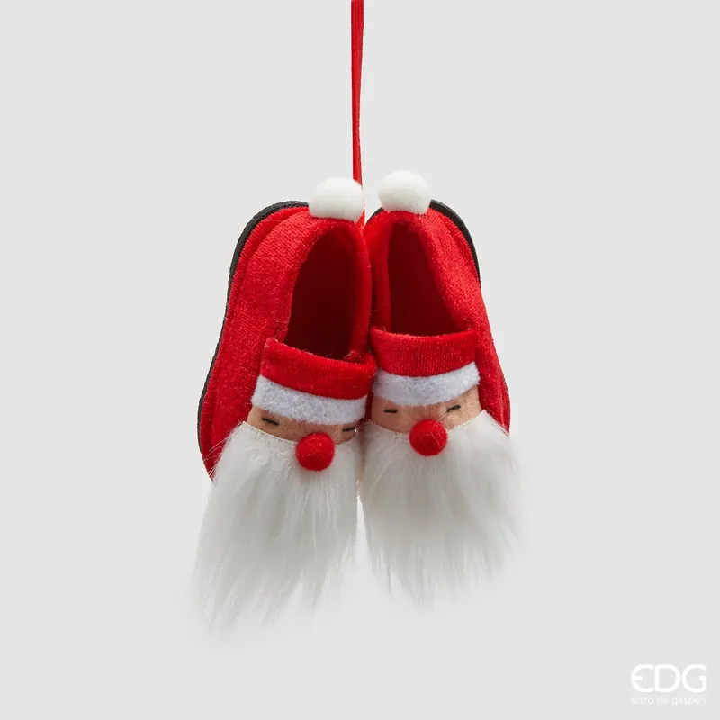 Offerta Limitata EDG Enzo De Gasperi Addobbo Scarpa natalizio H12 cm
