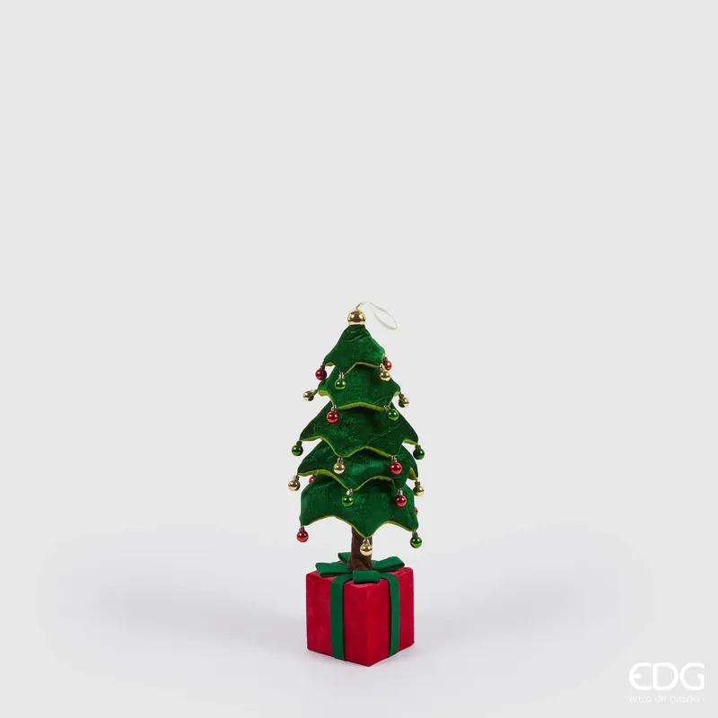 Ultima Occasione EDG Enzo De Gasperi Decoro Natalizio Albero da appendere H70 cm