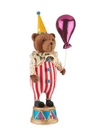 Compra Oggi Stesso L‘Oca Nera Merry Circus Decorazione Natalizia Orso h61 cm