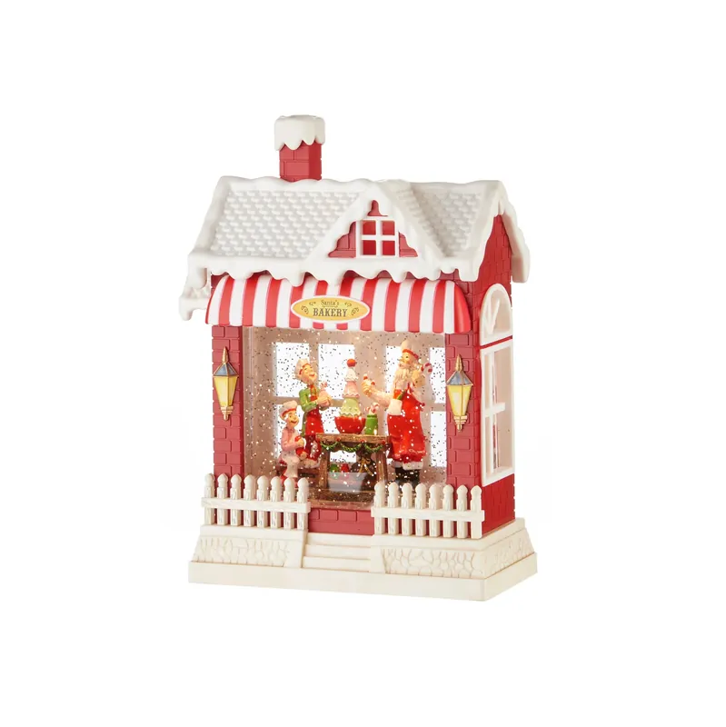 A Buon Prezzo L‘Oca Nera Santa‘s Cookies Bakery con Movimento Luci e Suoni Rossa e Bianca