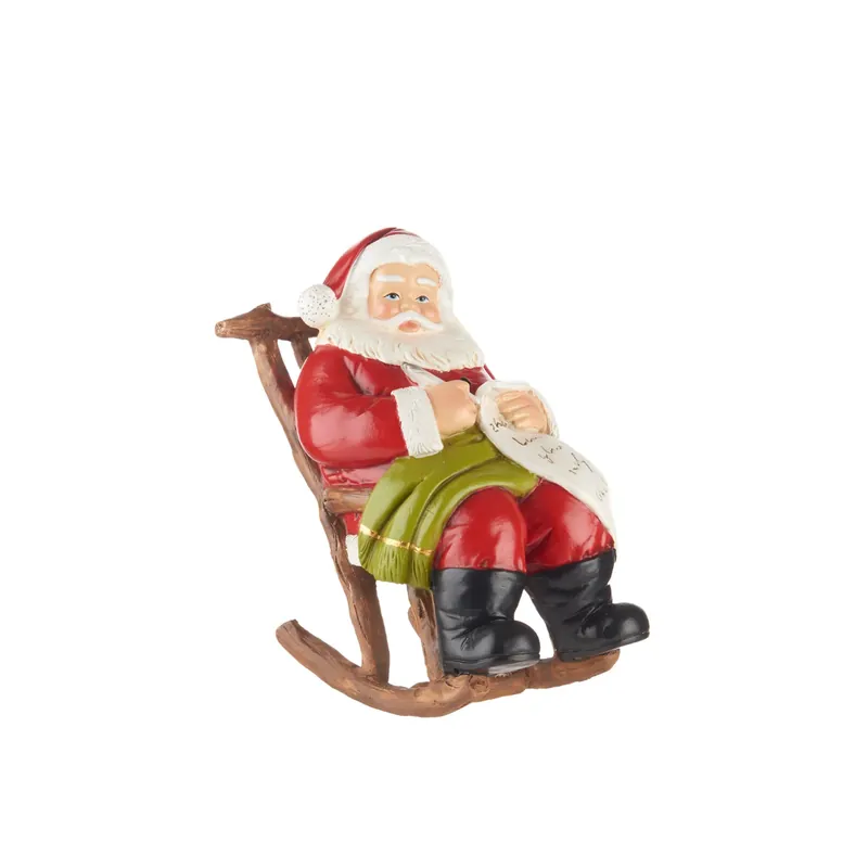 L‘Oca Nera Regali per Tutti Babbo Natale su Sedia a Dondolo Offerta