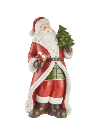 L‘Oca Nera Arriva la Festa Babbo Natale con Sacco Doni H32 cm Offerta Del Giorno