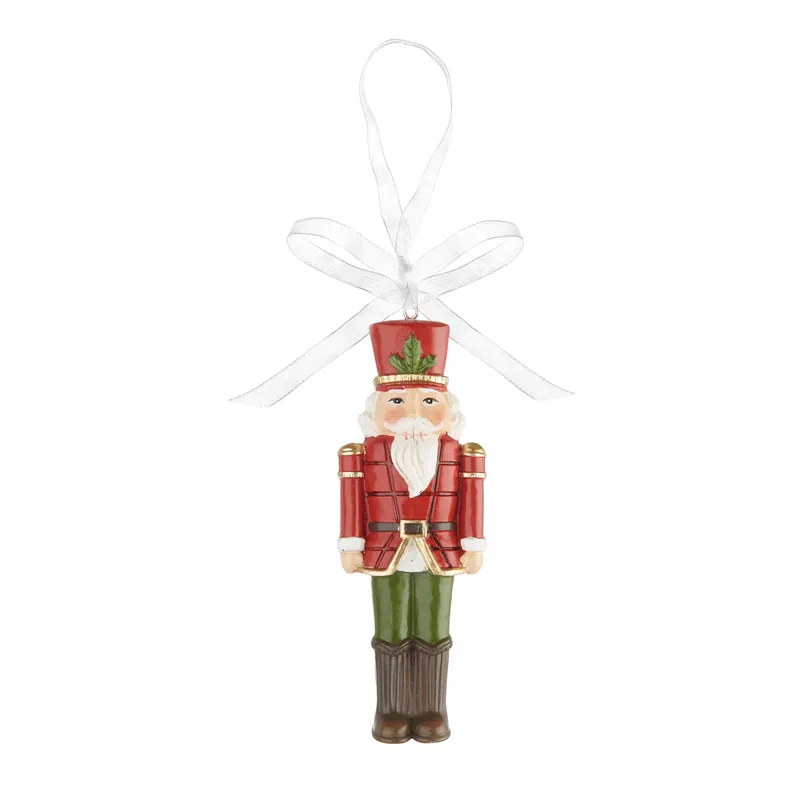 L‘Oca Nera Funny & Red Decorazione Natalizia per Albero Soldatino Ultima Occasione