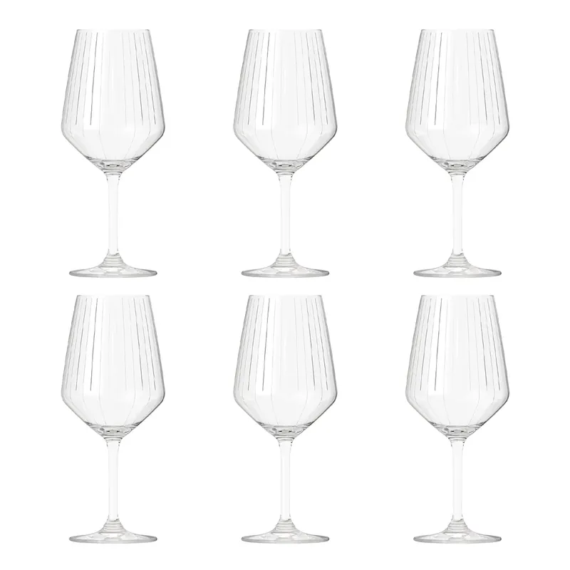 Tognana Set 6 Calici Aura Trasparente 500 ml Bestseller