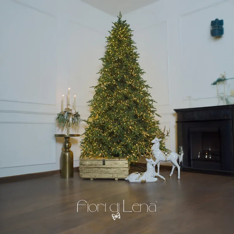 Scelto Dai Clienti Fiori di Lena Albero di Natale Courmayer cm 3000 Mini Led H180 D130 cm