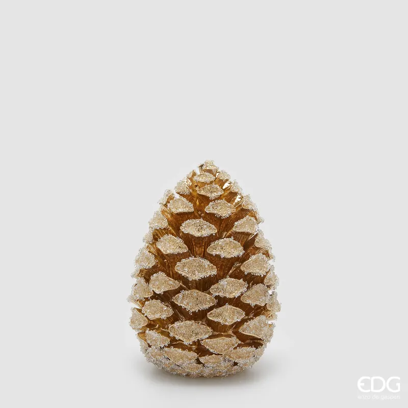EDG Enzo De Gasperi Decorazione Natalizia Pigna H26 cm Compra Adesso