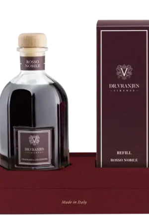 Bestseller Dr Vranjes Gift Box Rosso Nobile 500 ml Con Bamboo + Refill 500 ml