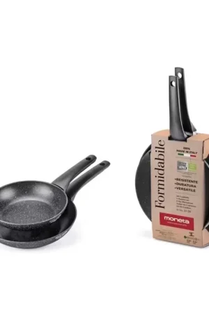 Consegna Rapida Moneta Set 2 Padelle Formidabile D 24 28 cm