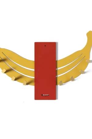 Arti & Mestieri Portachiavi Banano Ocra e Rosso Saldi