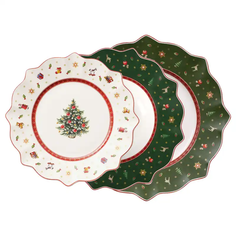 Villeroy & Boch Toy‘s Delight Servizio di Piatti Natalizio 18 Pezzi in Porcellana Prezzo Basso