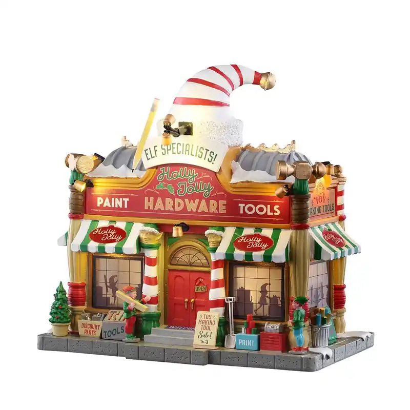 Compra Online Lemax Collections Holly Jolly Hardware con Luci