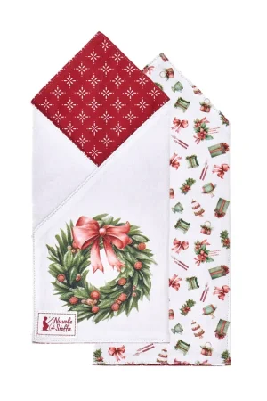 Nuvole di Stoffa Porta Posate Storia di Natale 29,5x13 cm Non Perdere