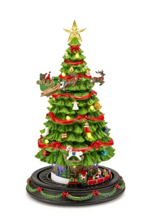 Lamart Carillon Albero Grande H49 cm con Luci Musica e Movimento Più Venduto