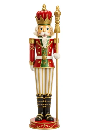 Lamart Soldatino Schiaccianoci Alto Stick H123 cm in Resina con Led Compra Adesso