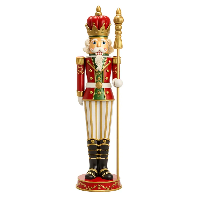 Lamart Soldatino Schiaccianoci Alto Stick H123 cm in Resina con Led Compra Adesso