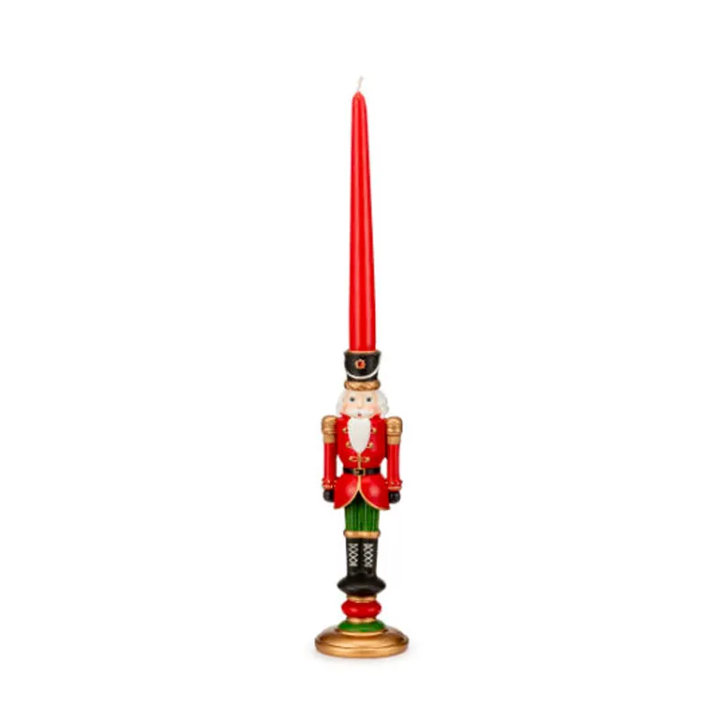 Direttamente Dal Produttore Lamart Soldatino Schiaccianoci Portacandela H26 cm in Resina