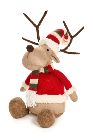 Compra Online Nuvole di Stoffa Peluche Renna Lui Seduto H54 cm