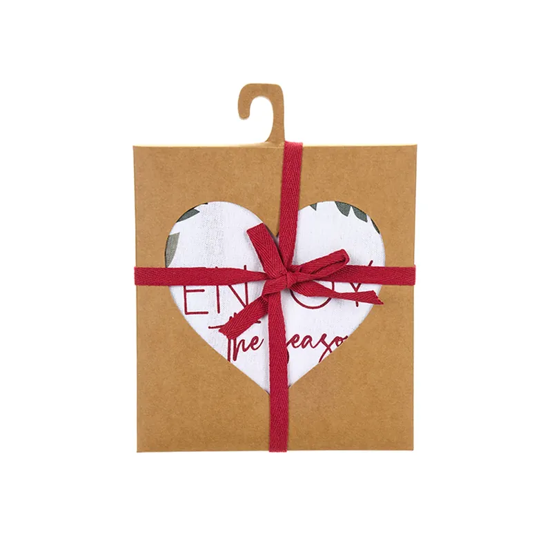 Nuvole di Stoffa Set 2 Strofinacci Cuore 40x70 cm Enjoy The Season Spedito Oggi